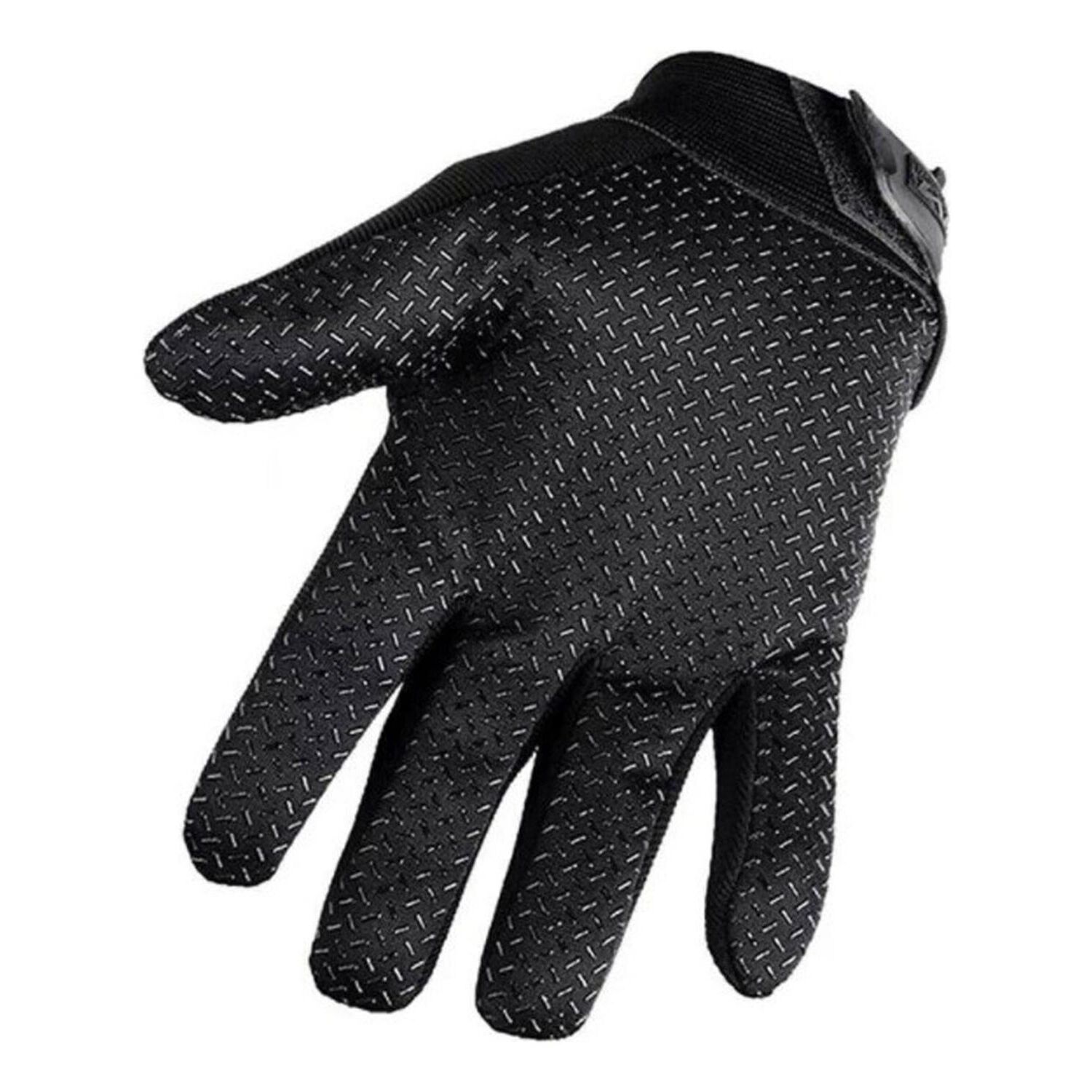 Guante Moto Bicicleta T&aacute;ctico Negro 130 Gr image number 3.0