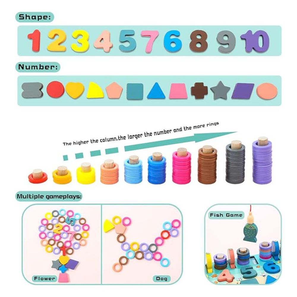 Tablero De Mesa Alfabetos Rompecabezas Educación 135pcs image number 2.0