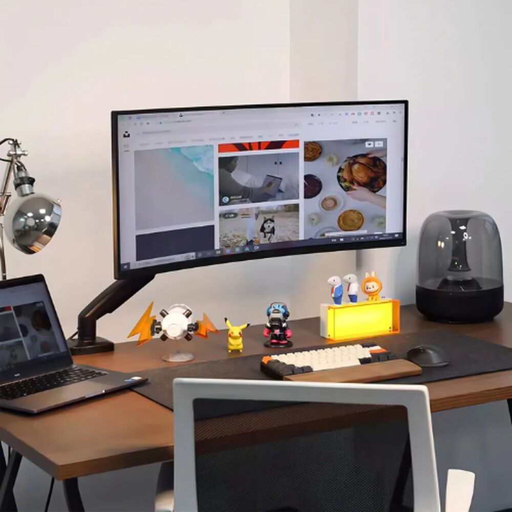 Brazo Extensible Soporte Monitor Universal De Computadora image number 1.0