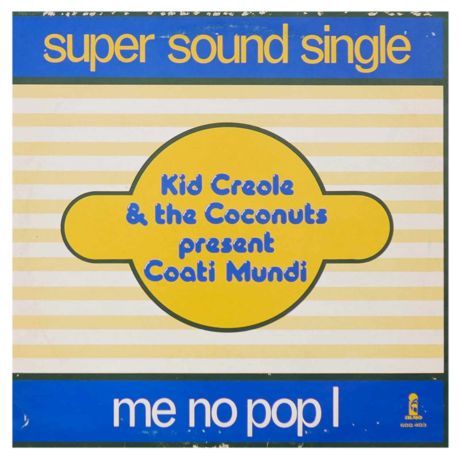 Kid Creole & The Coconuts - Que Pasa/me No Pop I | 12" Maxi Single Usado image number 1.0