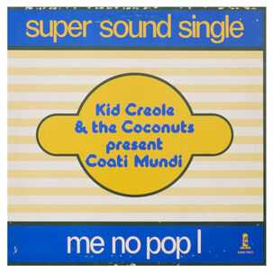 Kid Creole & The Coconuts - Que Pasa/me No Pop I | 12" Maxi Single Usado