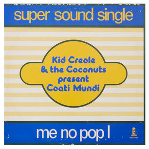 Kid Creole & The Coconuts - Que Pasa/me No Pop I | 12" Maxi Single Usado