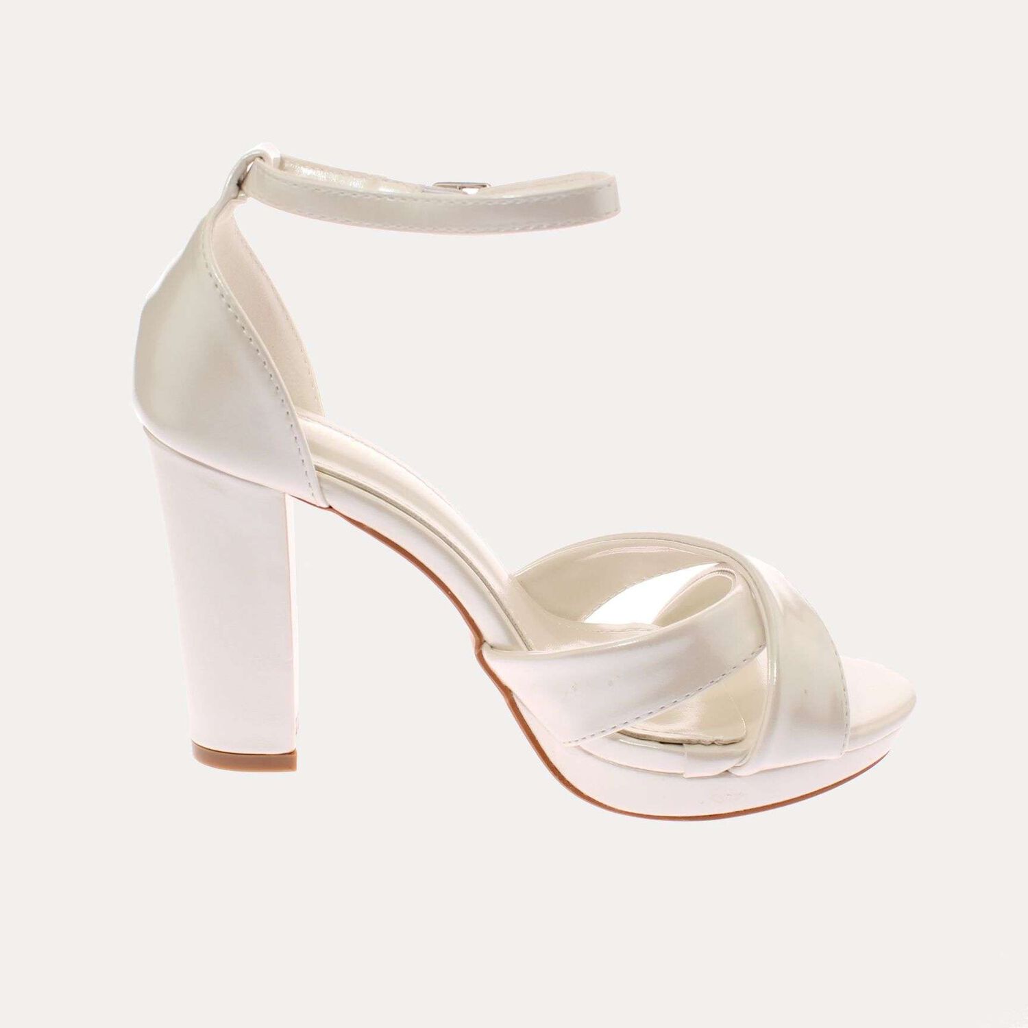 Zapato Tac&oacute;n Blanco Andarina Art. 5m230white image number 3.0
