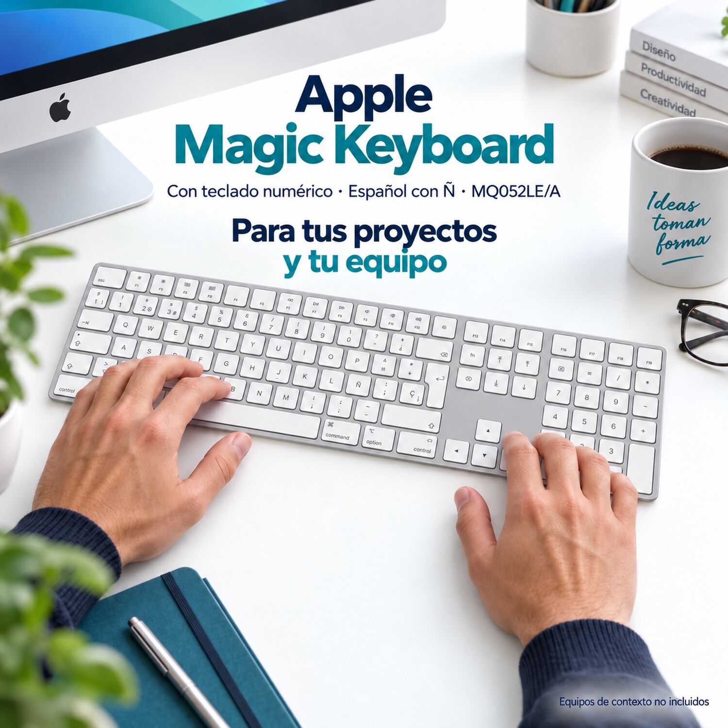 Apple Magic Keyboard Num&eacute;rico Espa&ntilde;ol Con &Ntilde; Mq052le/a image number 9.0