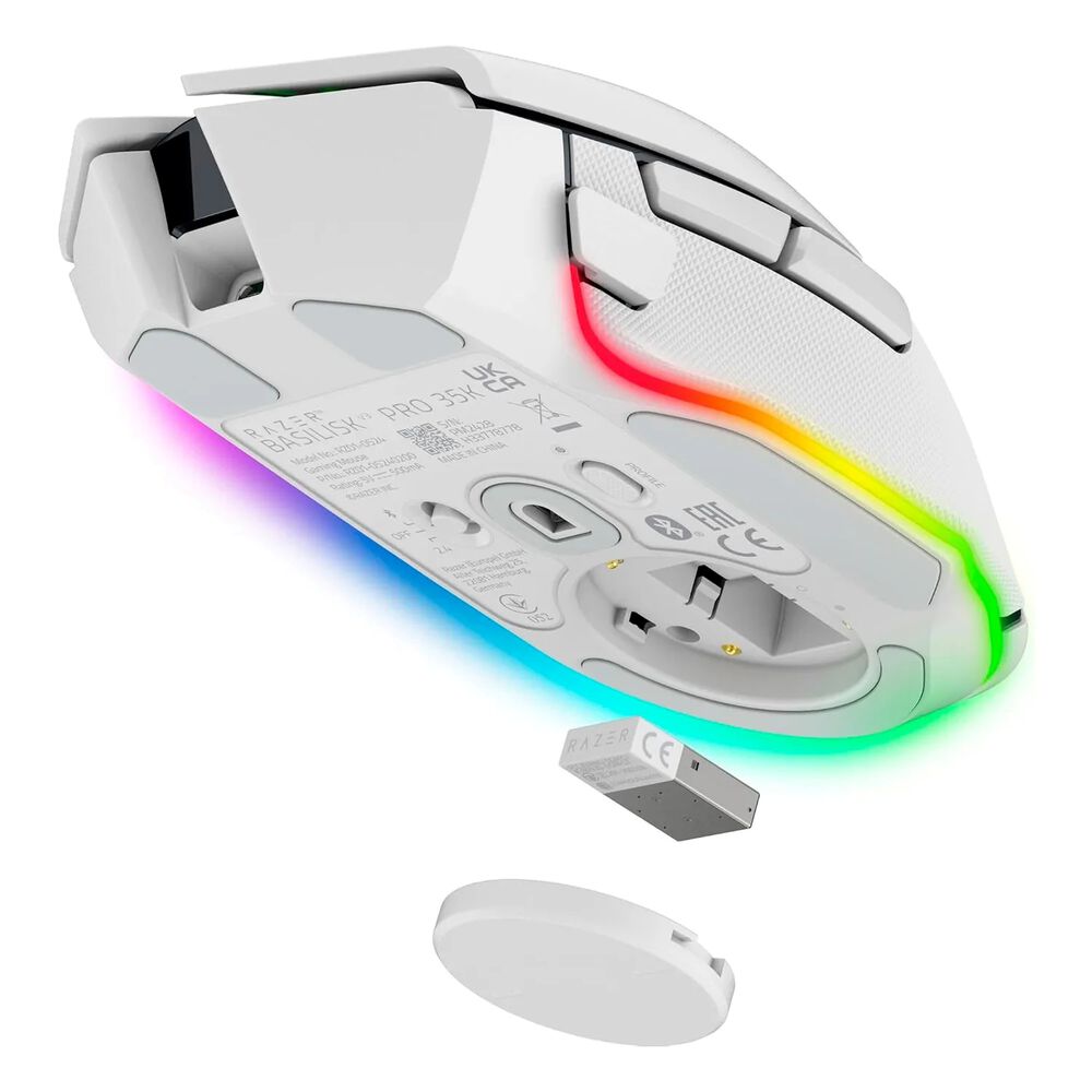 Mouse Gamer Razer Basilisk V3 Pro 35k Sensor Focus Pro White image number 3.0