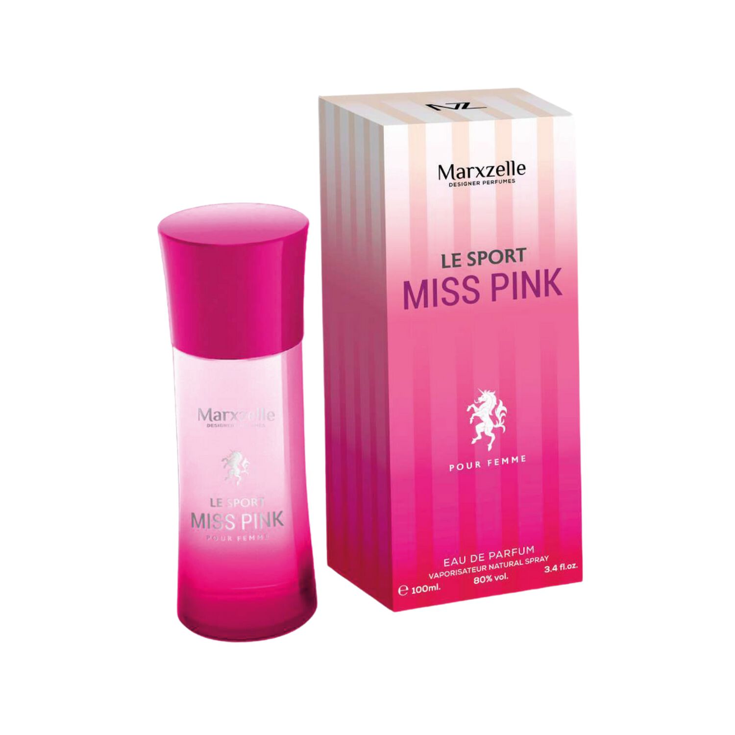 Marxzelle Le Sport Miss Pink Edp 100 Ml image number 0.0