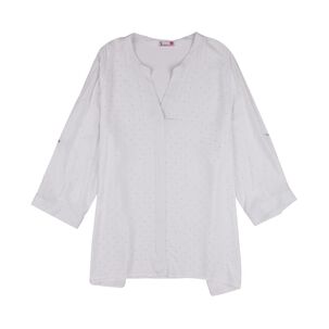 Blusa Manga 3/4 Cuello V Mujer Sexy Large