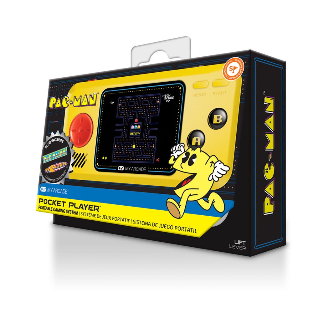 Mini Consol Portatil My Arcade Pocket Player Pacman image number 2.0