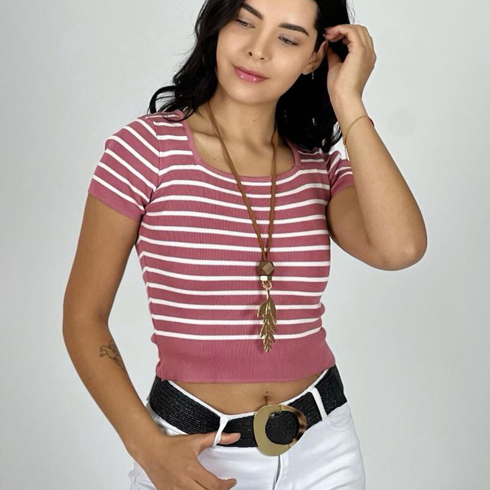 Polera Top De Líneas image number 4.0