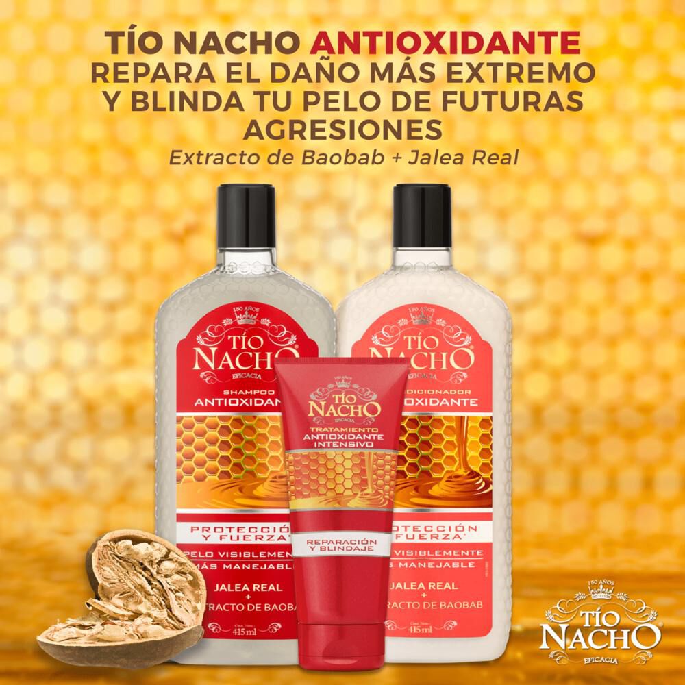 Pack Shampoo + Acondicionador Tío Nacho Antioxidante image number 3.0