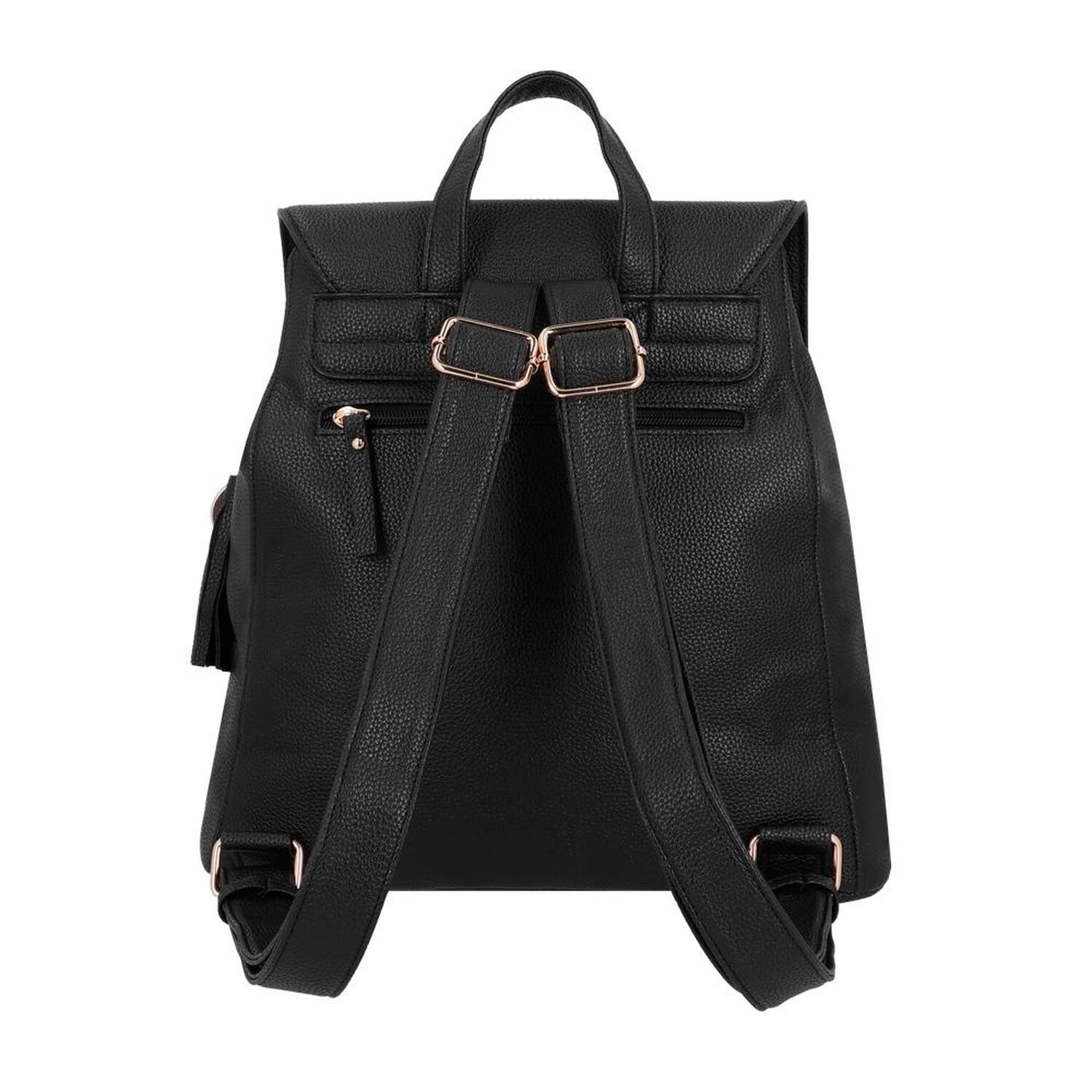 Mochila Secret Cork St6 M Negro image number 2.0