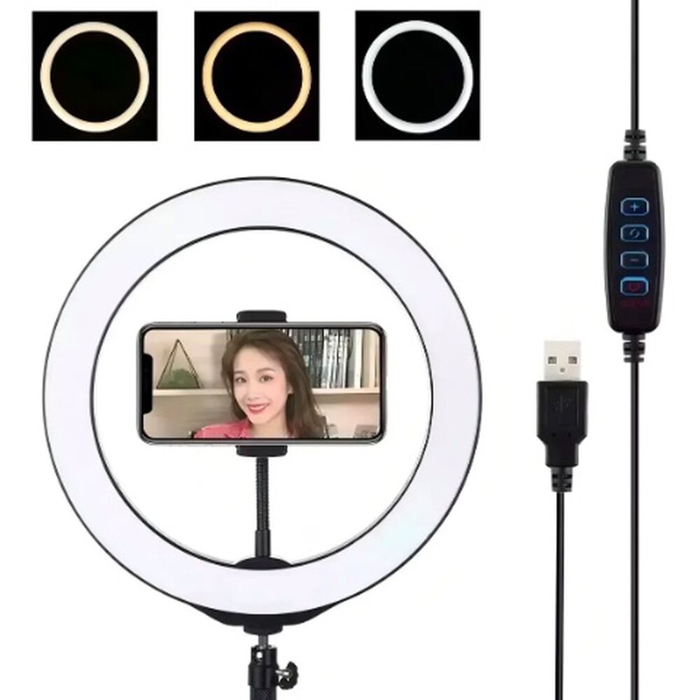 Anillo Aro Luz Led Con Tr&iacute;pode image number 4.0