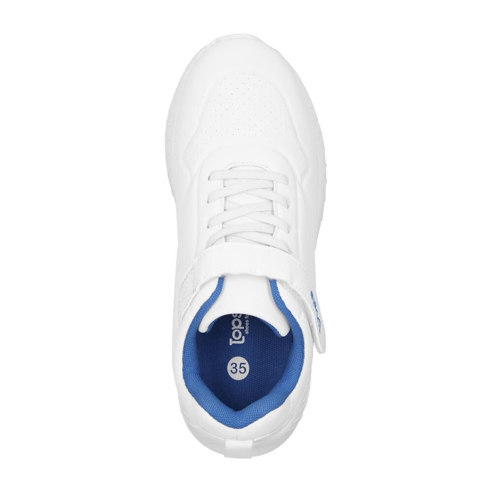Zapatilla Infantil Niño Topsis White image number 4.0