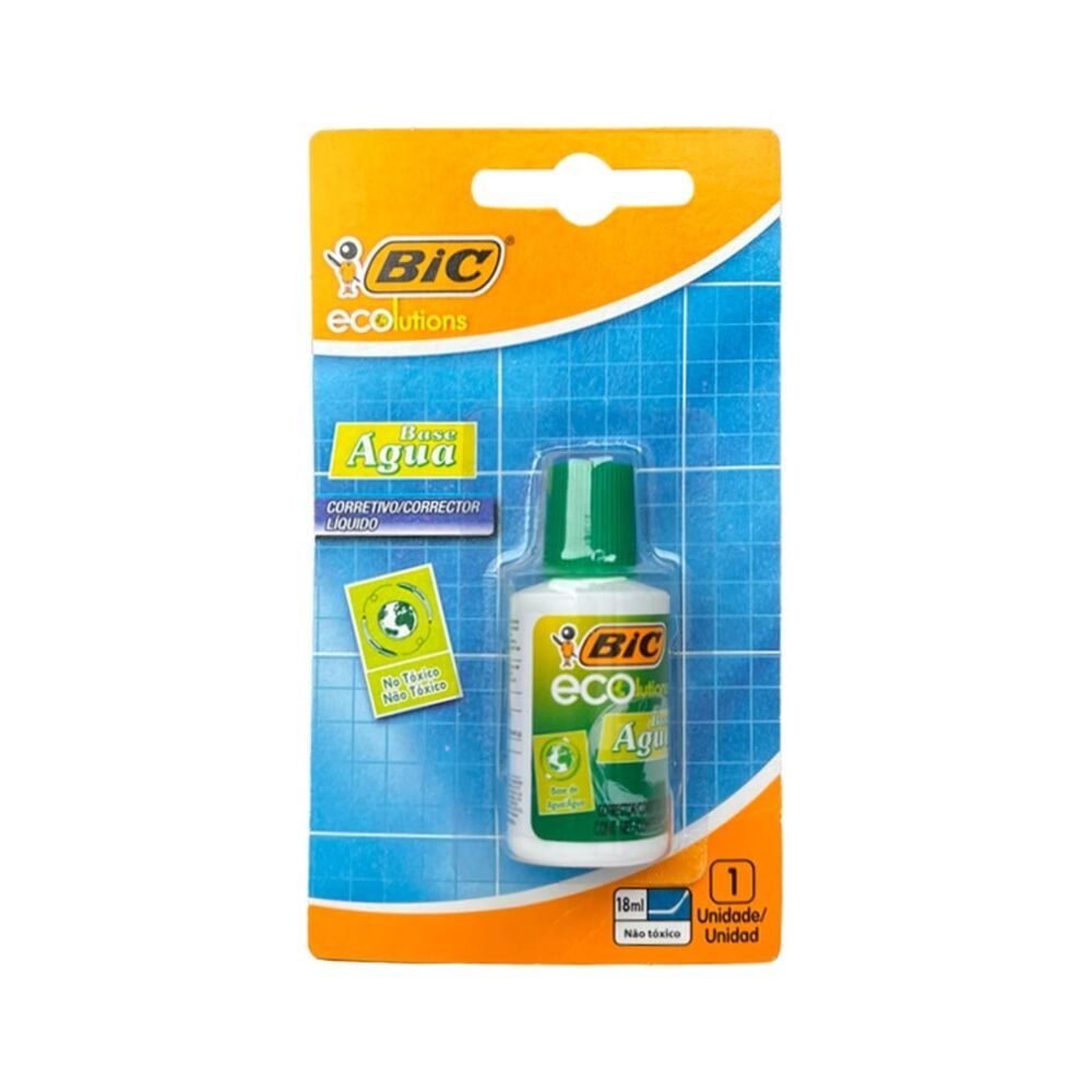 Pack X 4 Corrector Botella Eco Aqua Bic image number 0.0