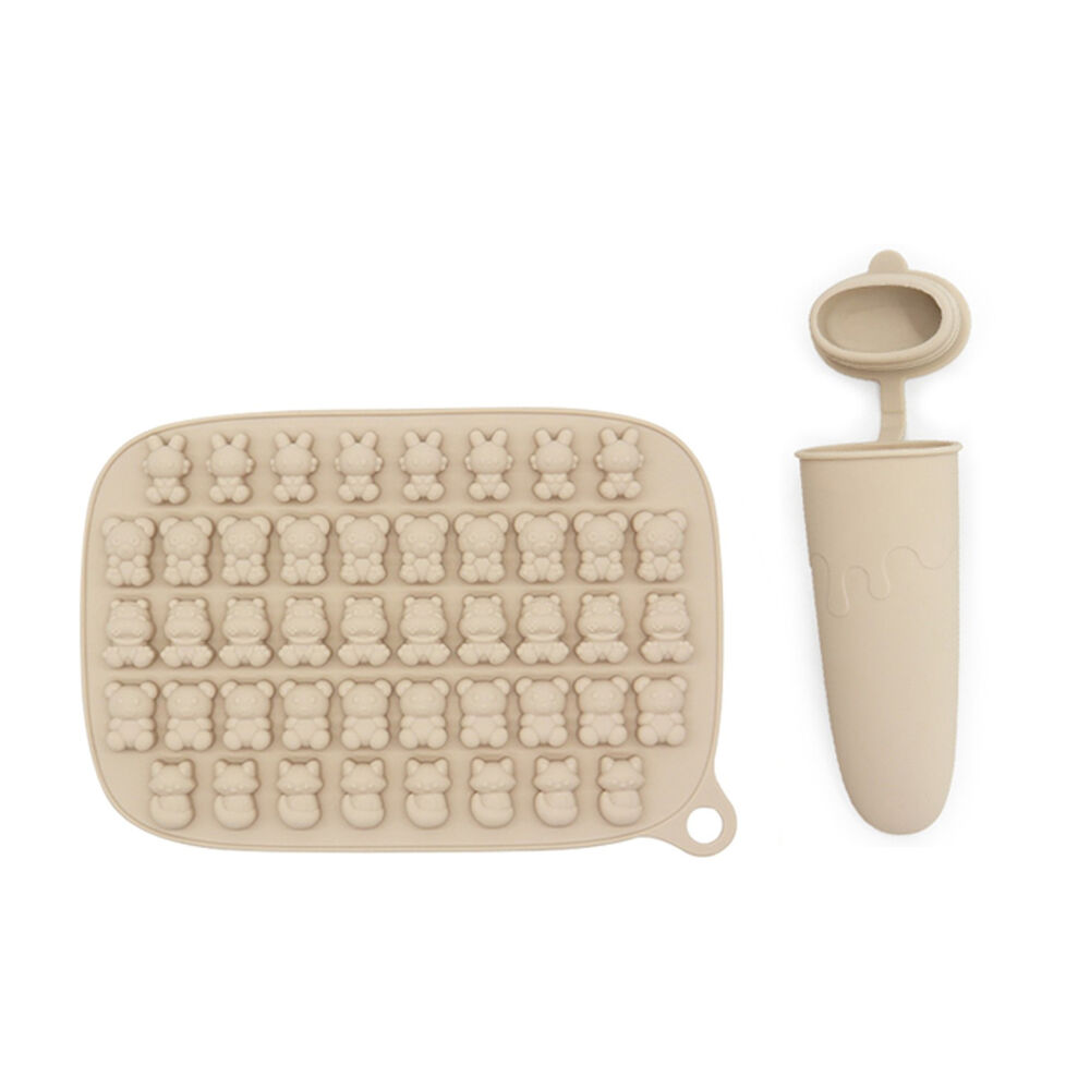 Set Alimentación Summer Silicona Beige image number 2.0