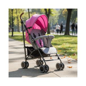Coche Paragua Clap - Melange Rosado