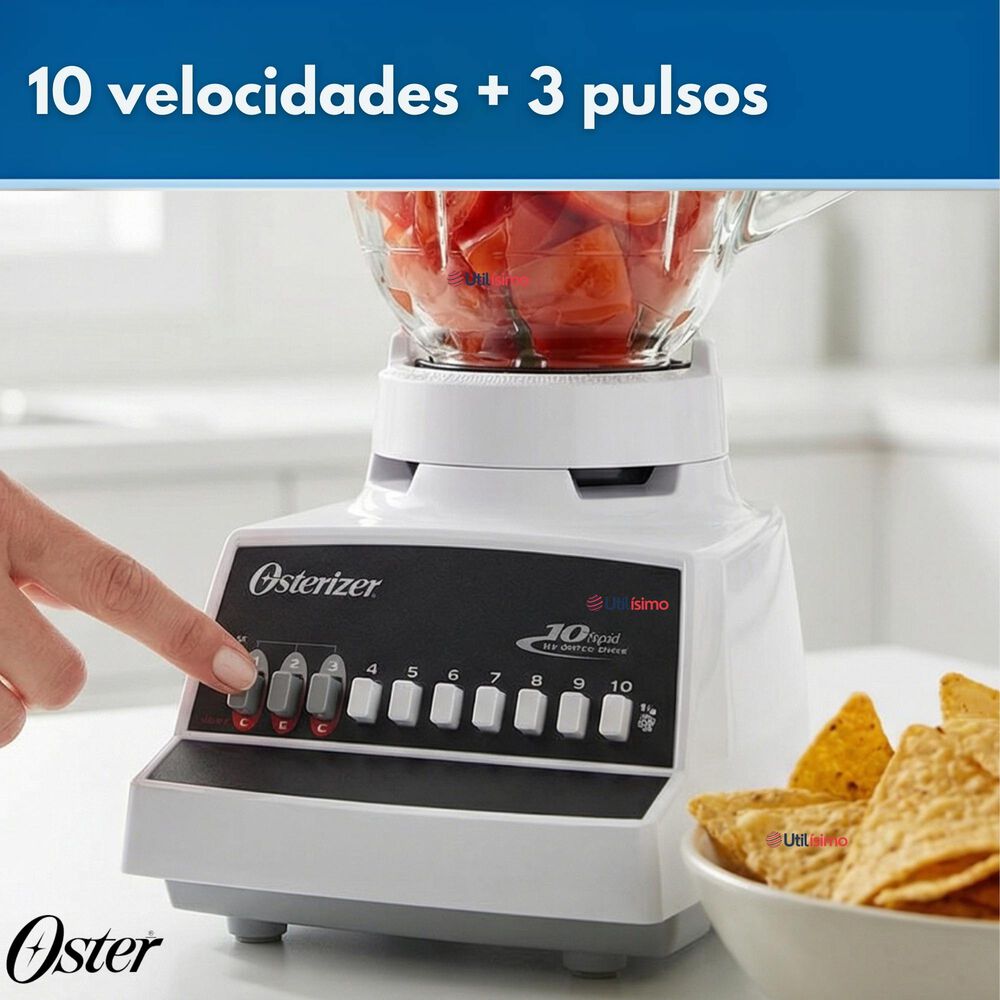 Licuadora Oster De 10 Velocidades Blanca Version 2026 image number 4.0