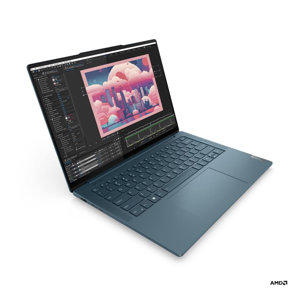 Notebook Yoga Pro 9na Gen Amd Ryzen 7 16gb Ram 1tb Ssd Rtx3050 14'' image number 4.0