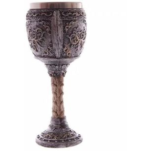 Copa C&aacute;liz Calavera Medieval Halloween Craneo Casco