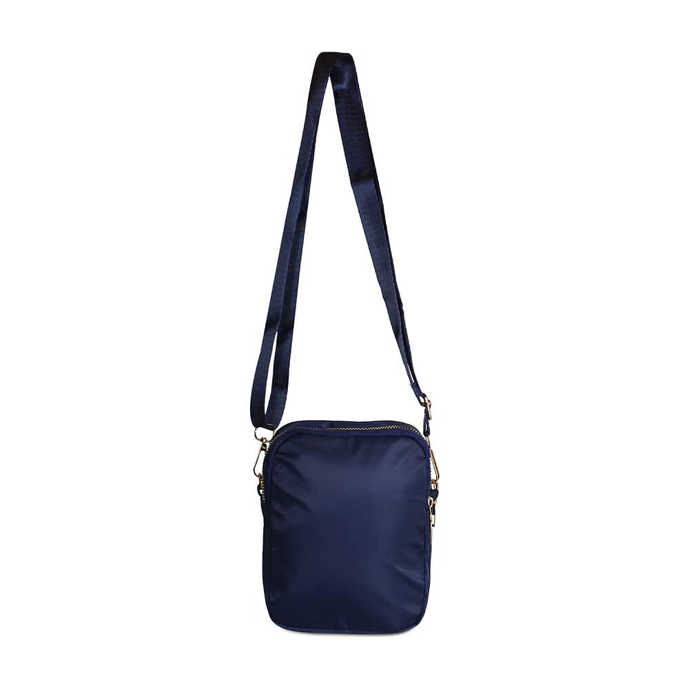 Cartera Bandolera Isa Azul Anabella Sachi image number 3.0