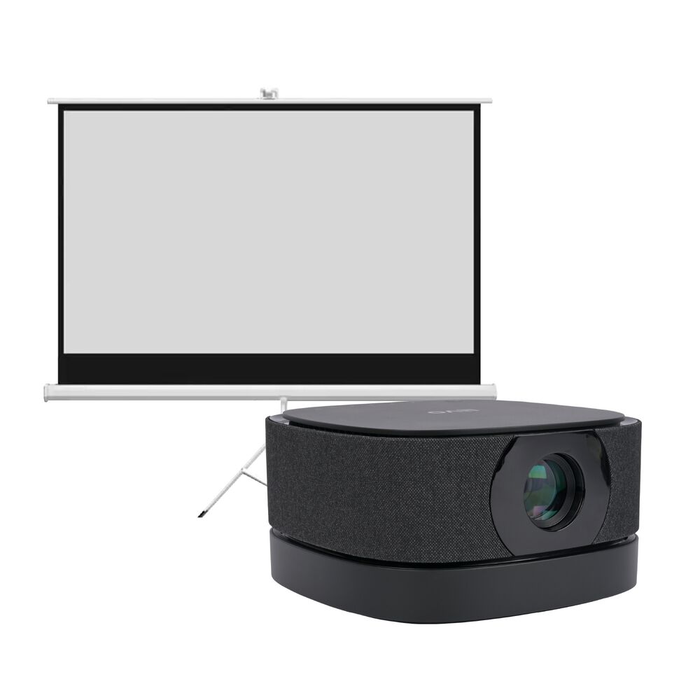 Proyector Port&aacute;til Lumix 9000lm + Tel&oacute;n 80" Levo image number 0.0