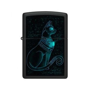 Encendedor Zippo Spiritual Cat Design Negro Zp48582