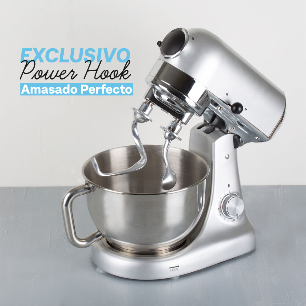 Batidora De Pedestal Hook Mixer Rojo Easyways image number 2.0