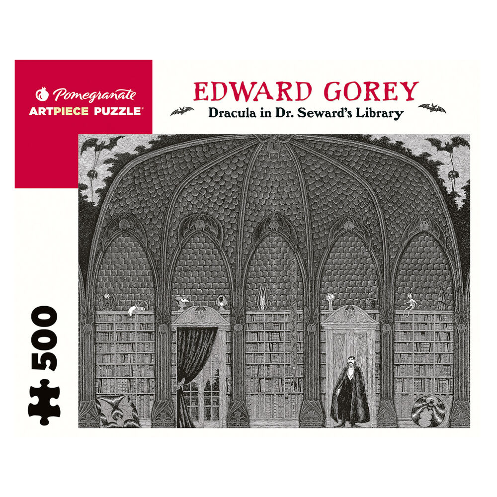 Rompecabeza Edward Gorey Dracula In Seward 500 Piezas image number 0.0