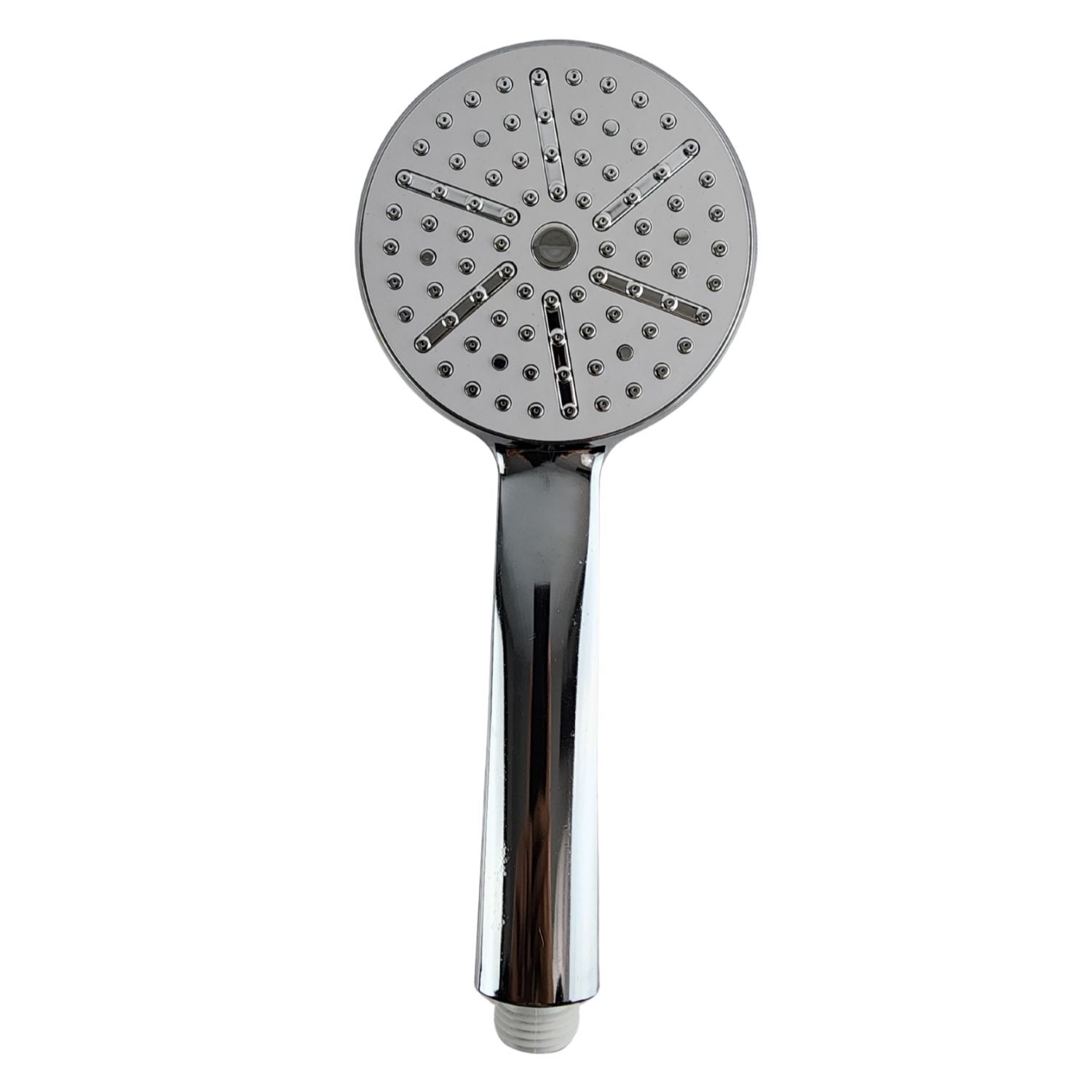 Cabezal Ducha Redondo Flujo Fijo Mango Ergon&oacute;mico Ahorro Agua image number 0.0