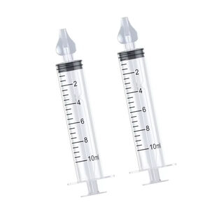 Jeringa Pack 2 Aspirador Nasal Para Lavado Mocos Nariz Bebe