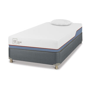 Cama Americana Cic Excellence Plus / 1.5 Plazas / Base Normal + Almohada