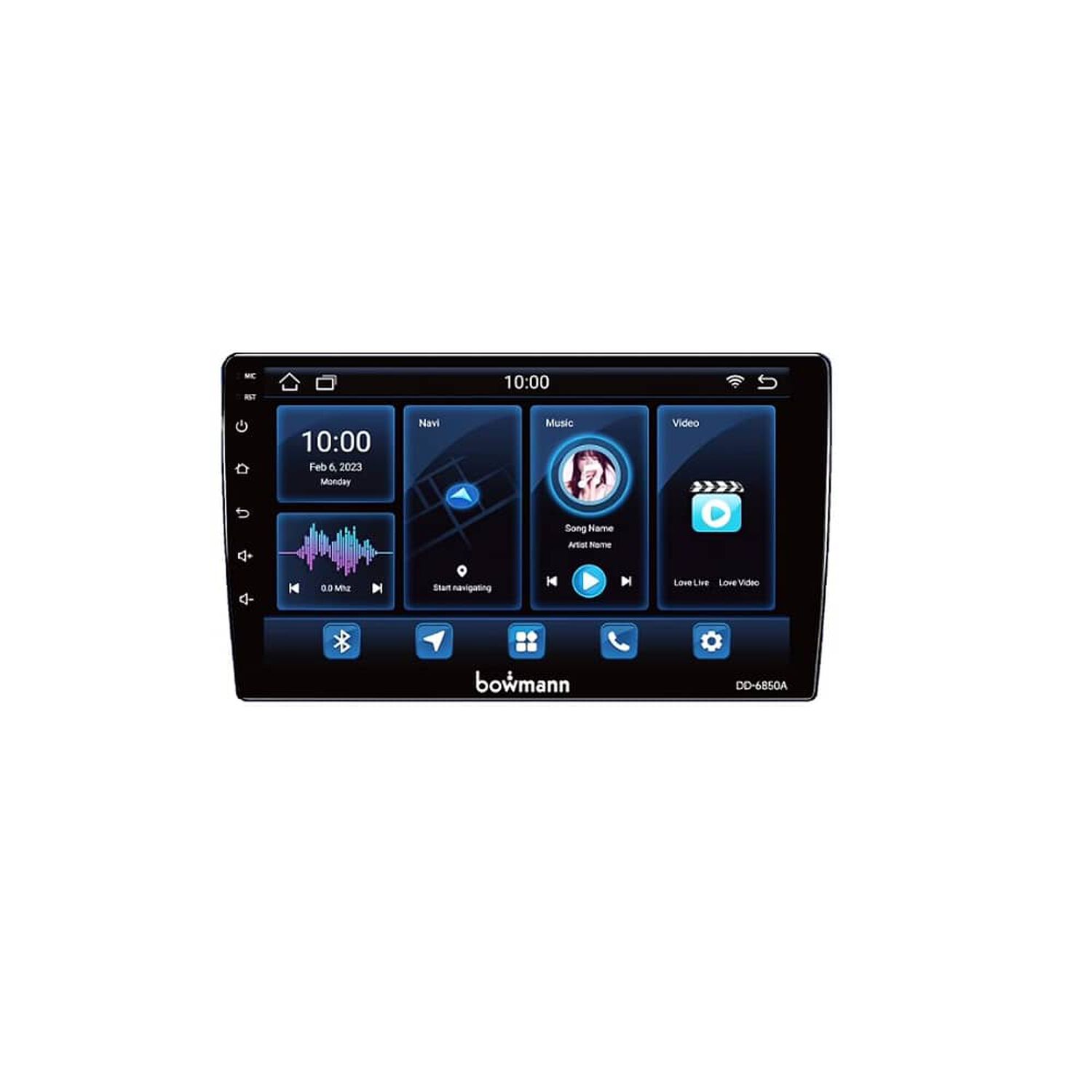 Radio De Auto Bowmann 2 Din Android 9" Hd Wifi Gps Dd-6850a image number 0.0