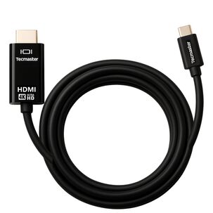 Cable Hdmi Type-c 4k Uhd 1.8m Tecmaster Tm-100539 High Speed