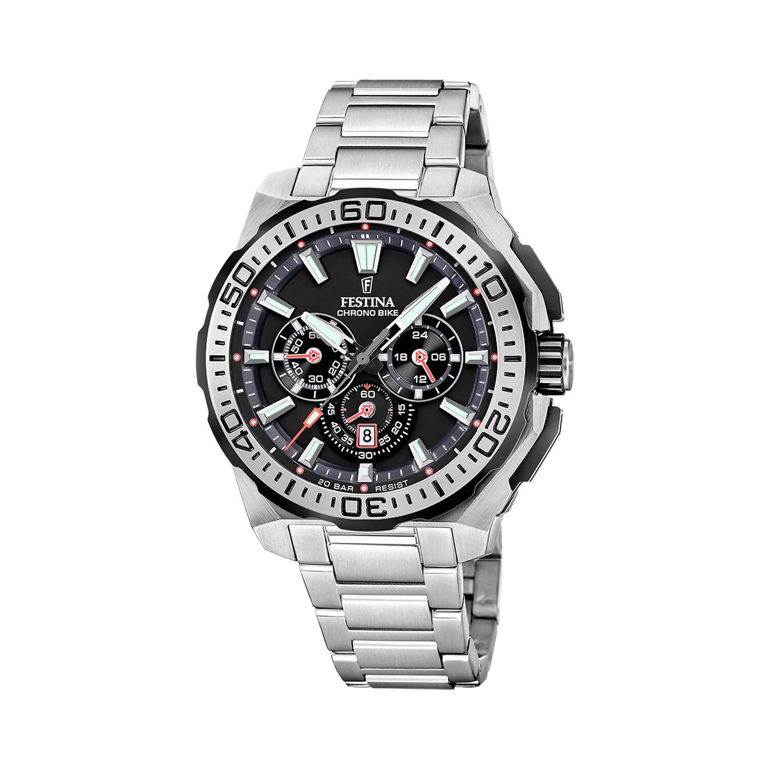 Reloj F20724/7 Festina Negro Hombre Chrono Bike image number 0.0