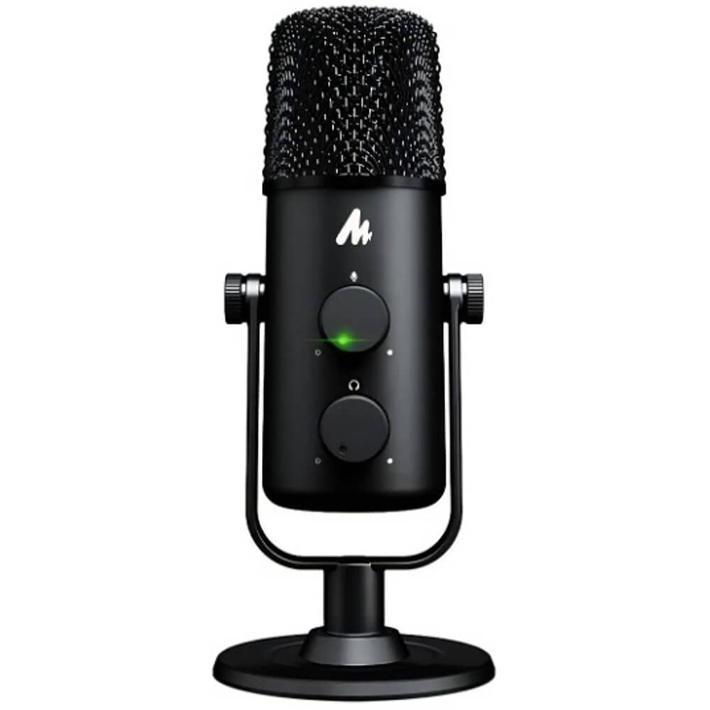 Micr&oacute;fono Condenser Usb Base Mesa Cuo Color Negro image number 2.0