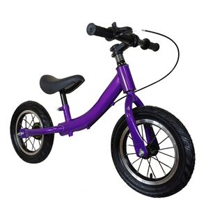 Bicicleta De Aprendizaje Ni&ntilde;os Y Ni&ntilde;as Infantil Freno Morada