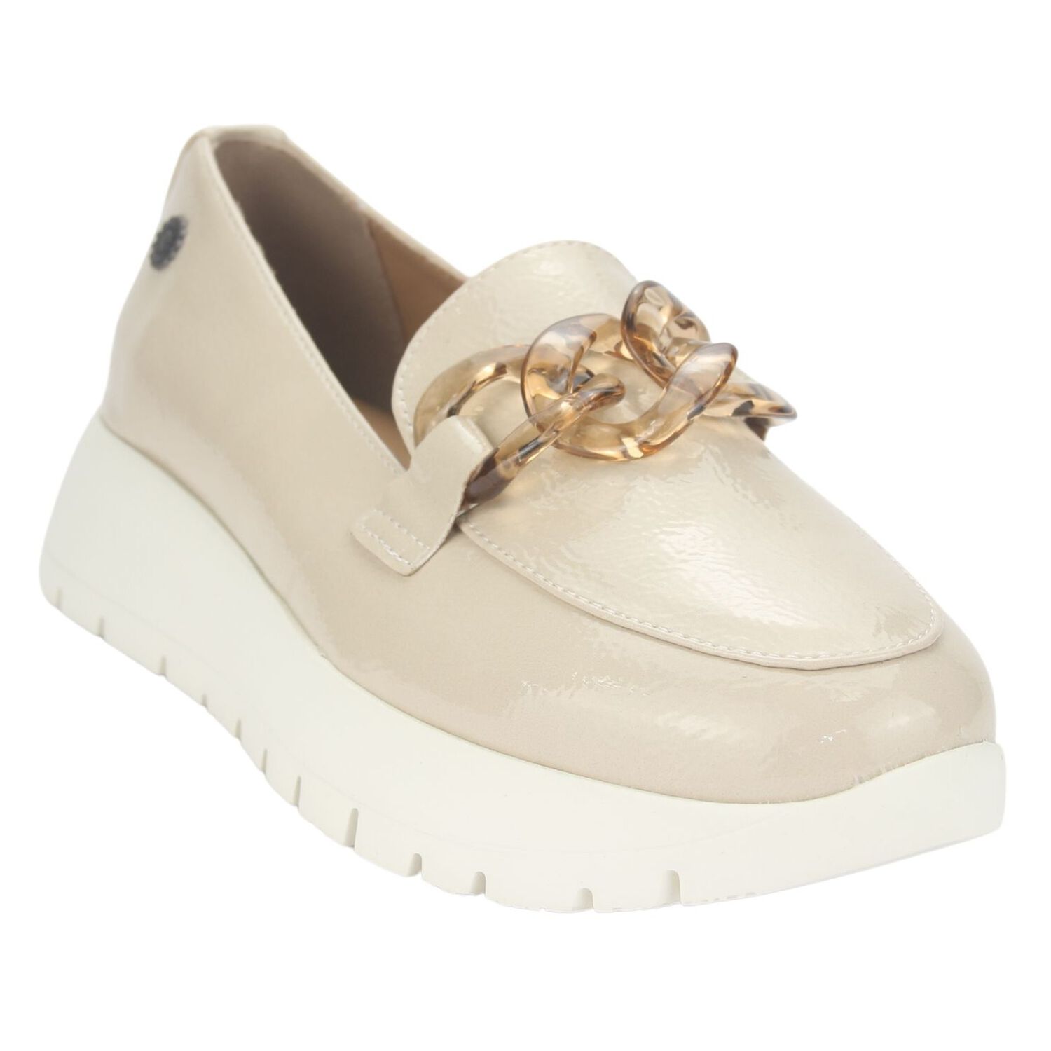 Mocasin Chalada Mujer Wonder-1 Beige Casual image number 2.0