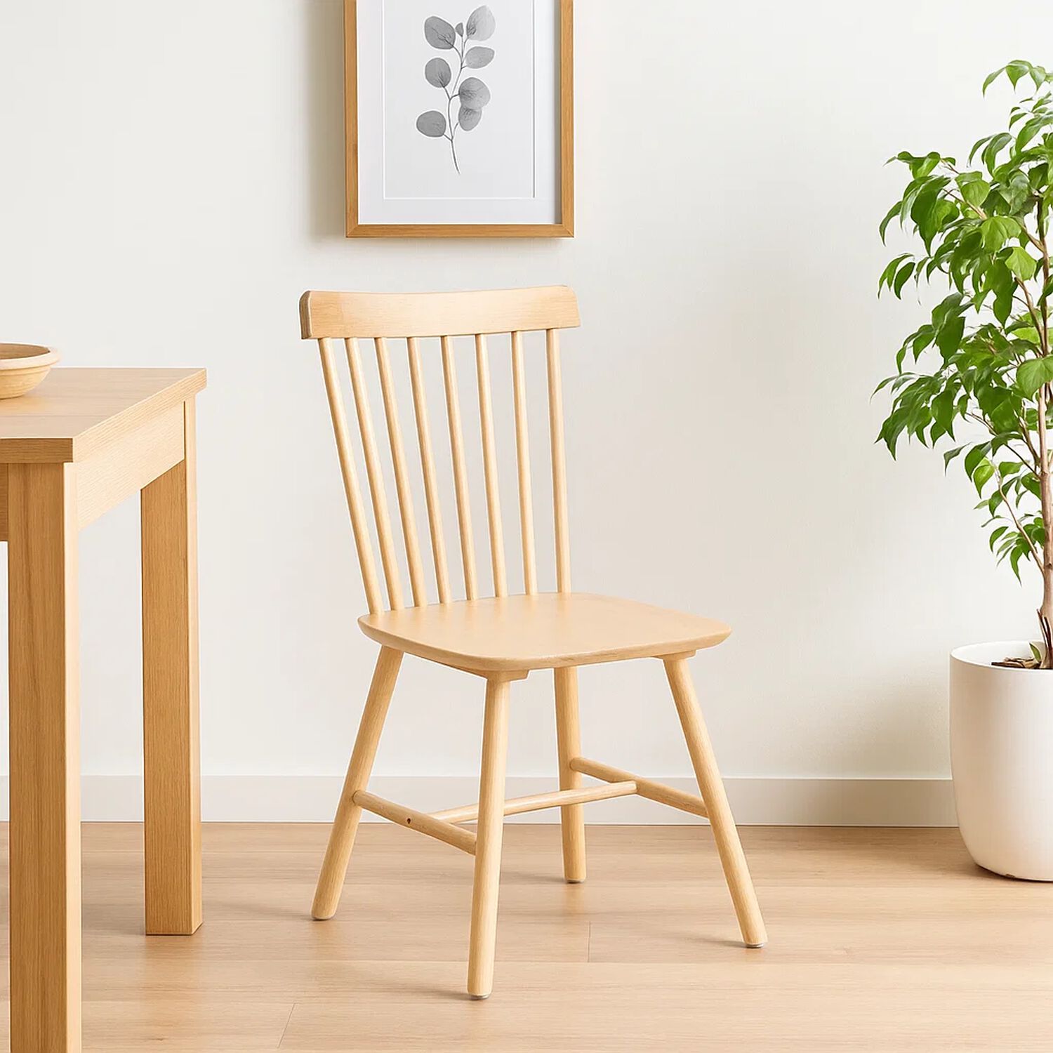 Silla Windsor Madera - Natural image number 1.0
