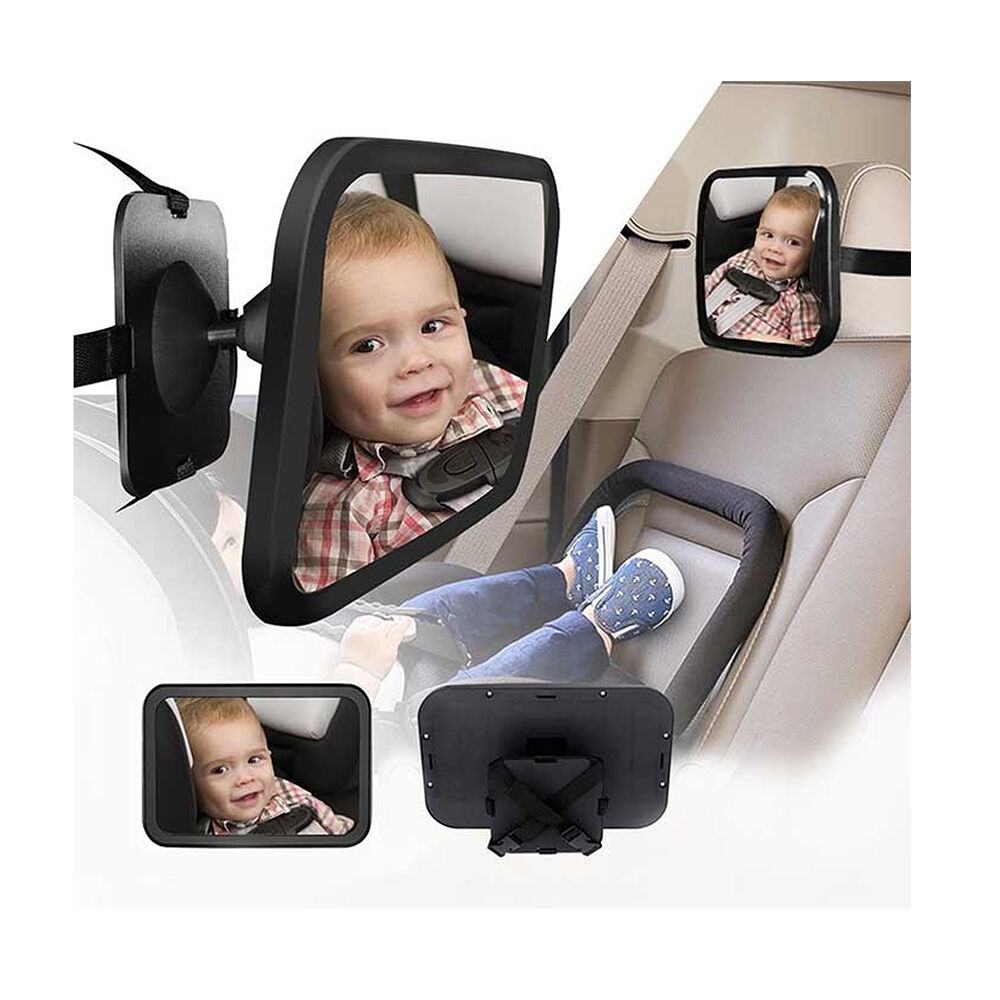 Espejo Xl Retrovisor Para Seguridad De Tu Bebe image number 2.0