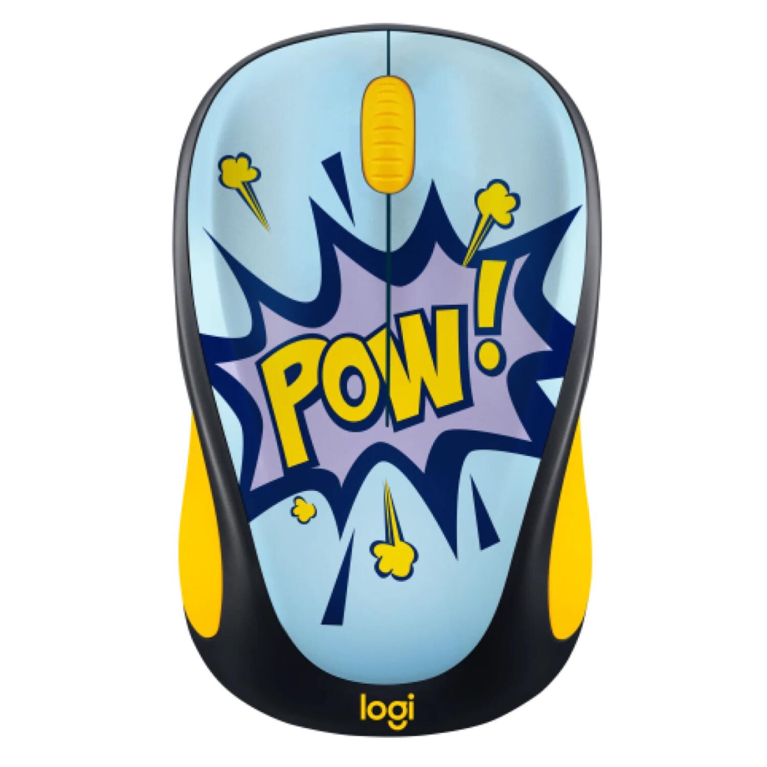 Mouse Inalambrico Usb 3 Botones 1000dpi Dise&ntilde;o Comic M317 image number 0.0