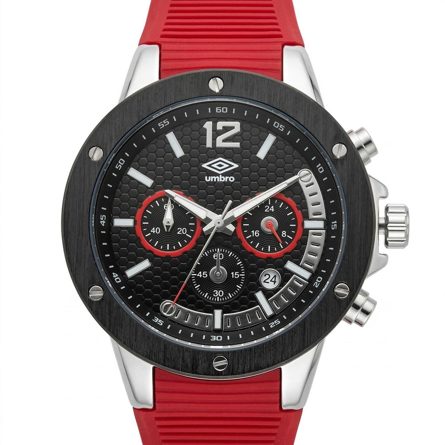 Reloj An&aacute;logo Hombre Umbro Plus Rojo Umbp-1500-173 image number 0.0