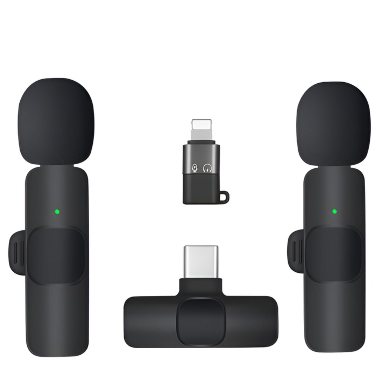 Pack De Micr&oacute;fonos Inal&aacute;mbricos Hifi De Smartphone Tm-300527 image number 1.0