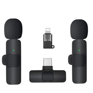 Pack De Micr&oacute;fonos Inal&aacute;mbricos Hifi De Smartphone Tm-300527
