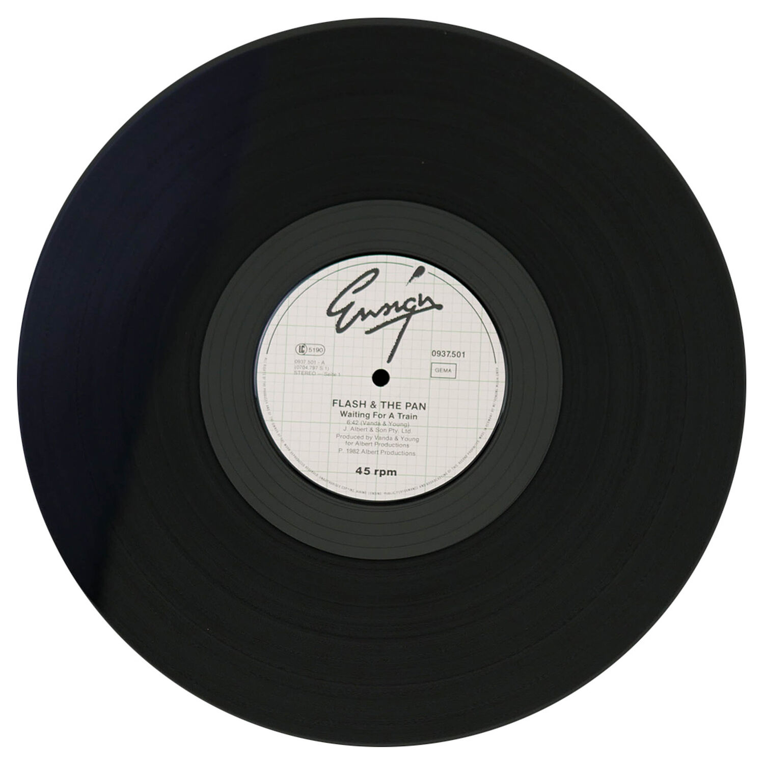 Flash And The Pan - Waiting For A Train | 12" Maxi Single Usado image number 2.0