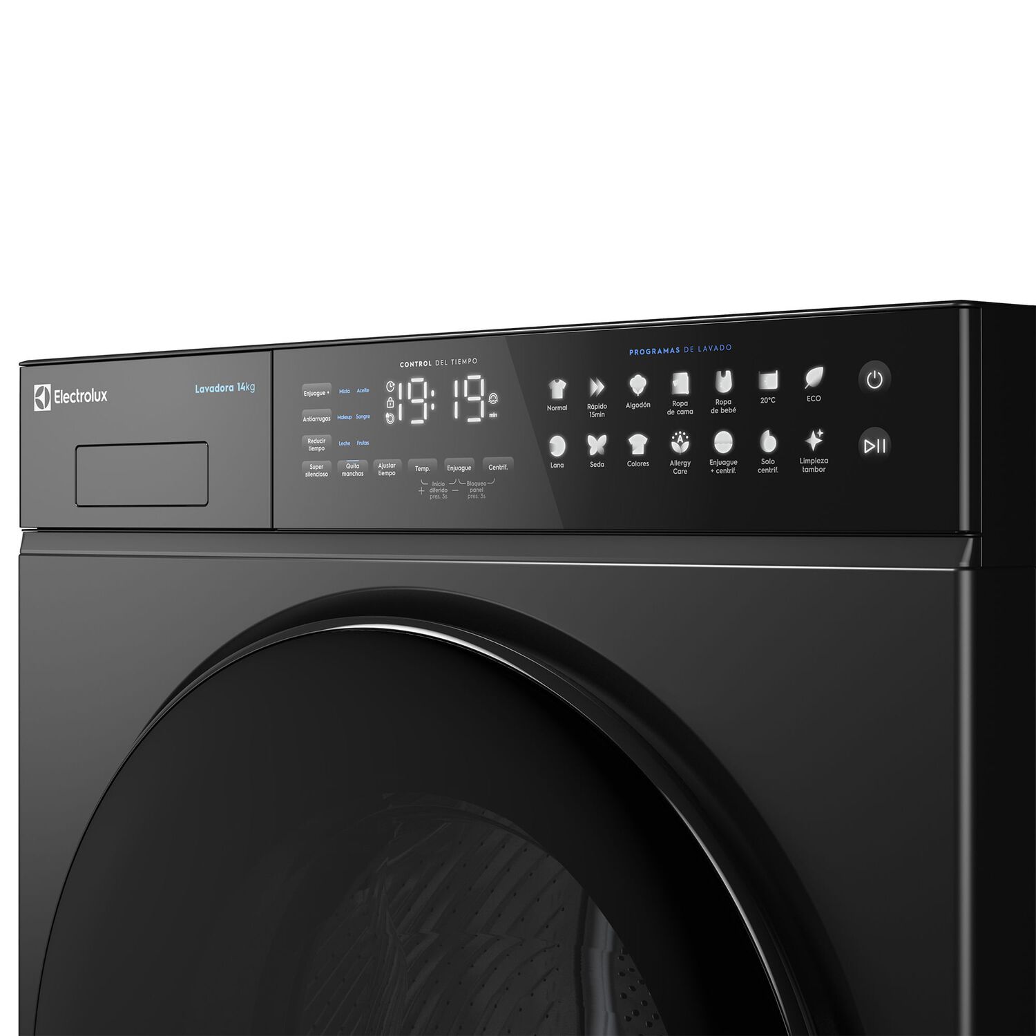 Lavadora Autom&aacute;tica 14kg Carga Frontal Inverter Eflwm12o Onix image number 6.0