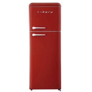Refrigerador Retro Frio Directo 204 Lts Lrt-210dfrr Rojo