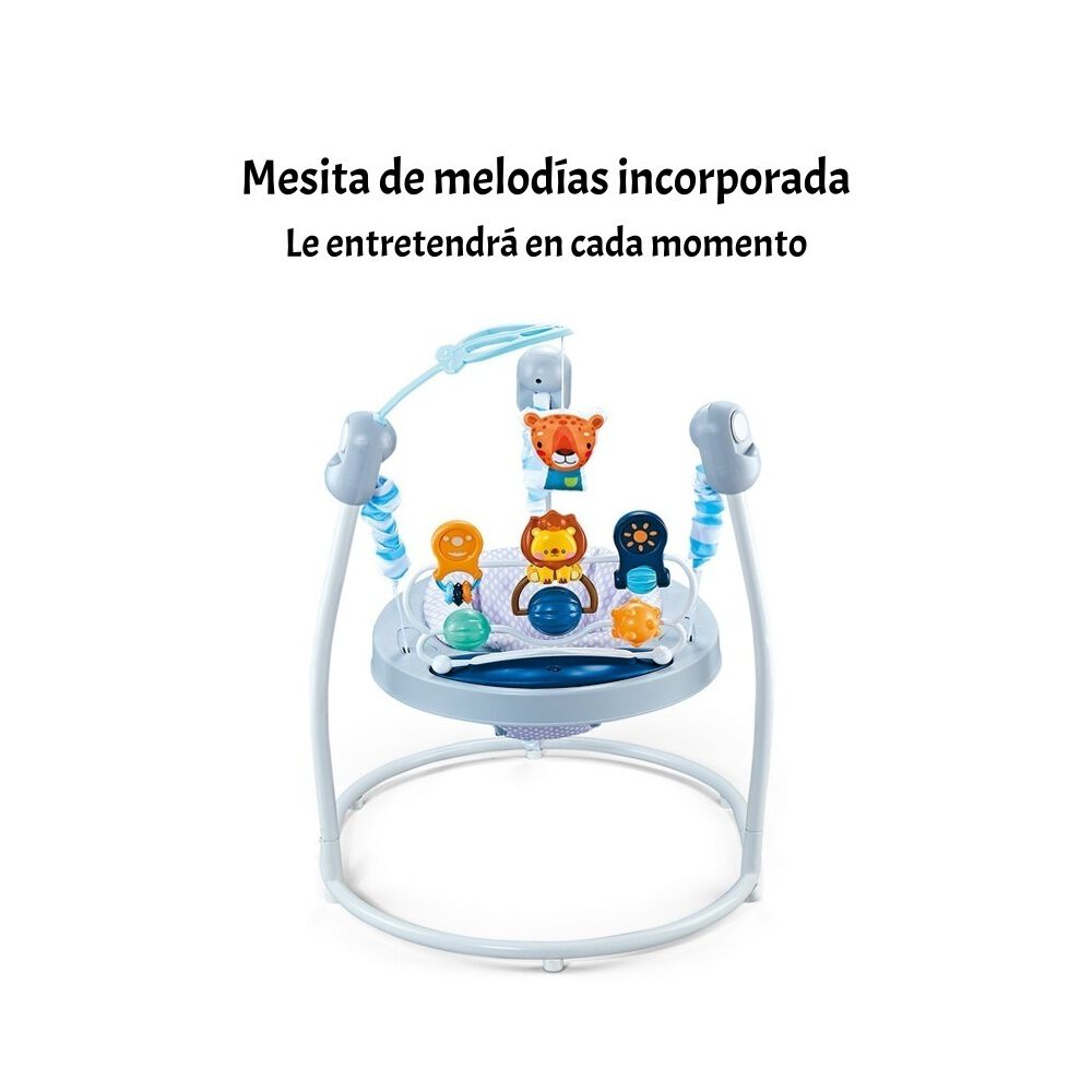 Saltar&iacute;n Centro De Actividad Musical Smile Azul Lubabycas image number 6.0