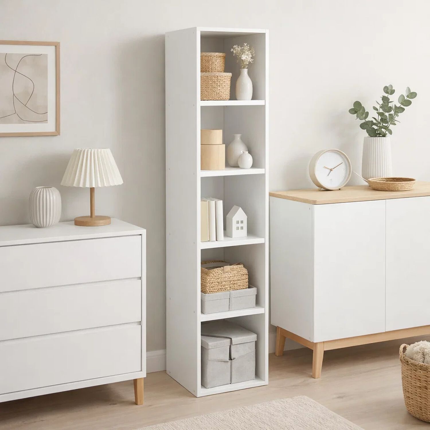 Estante Eiry 5 Color Blanco image number 2.0