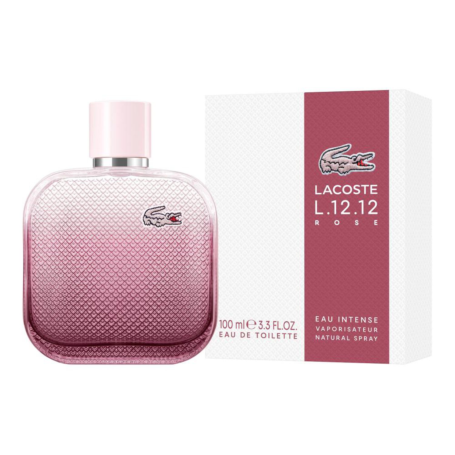 Perfume Mujer L.12.12 Rose Eau Intense Lacoste / 100 Ml / Eau De Toilette image number 0.0