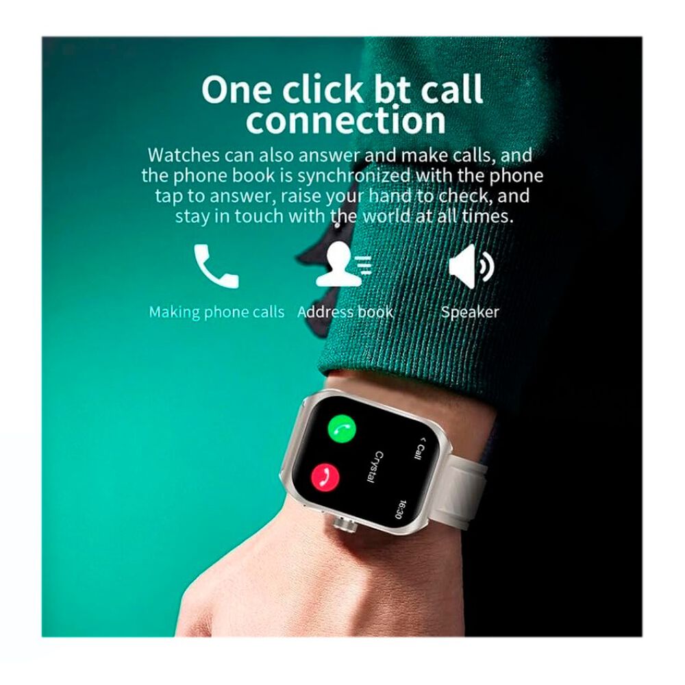 Reloj Inteligente Smartwatch Z88 Pro Nfc Pantalla 2.1 Pulgadas image number 3.0